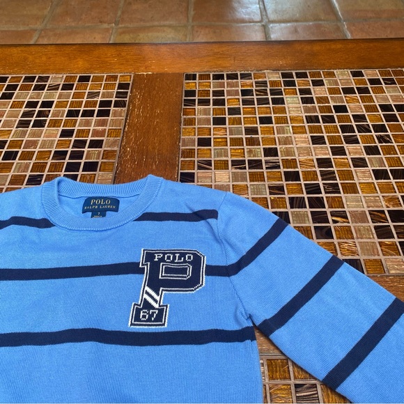 Ralph Lauren Classic Sweater crewneck Letter Sweater - Picture 4 of 11